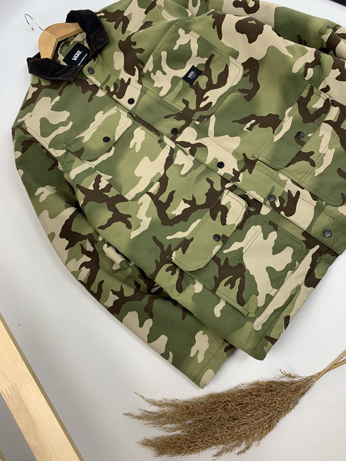 Vans Vans Multicam Camo Insulated Overshirt Jacket Size US M / EU 48-50 / 2 - 3 Thumbnail