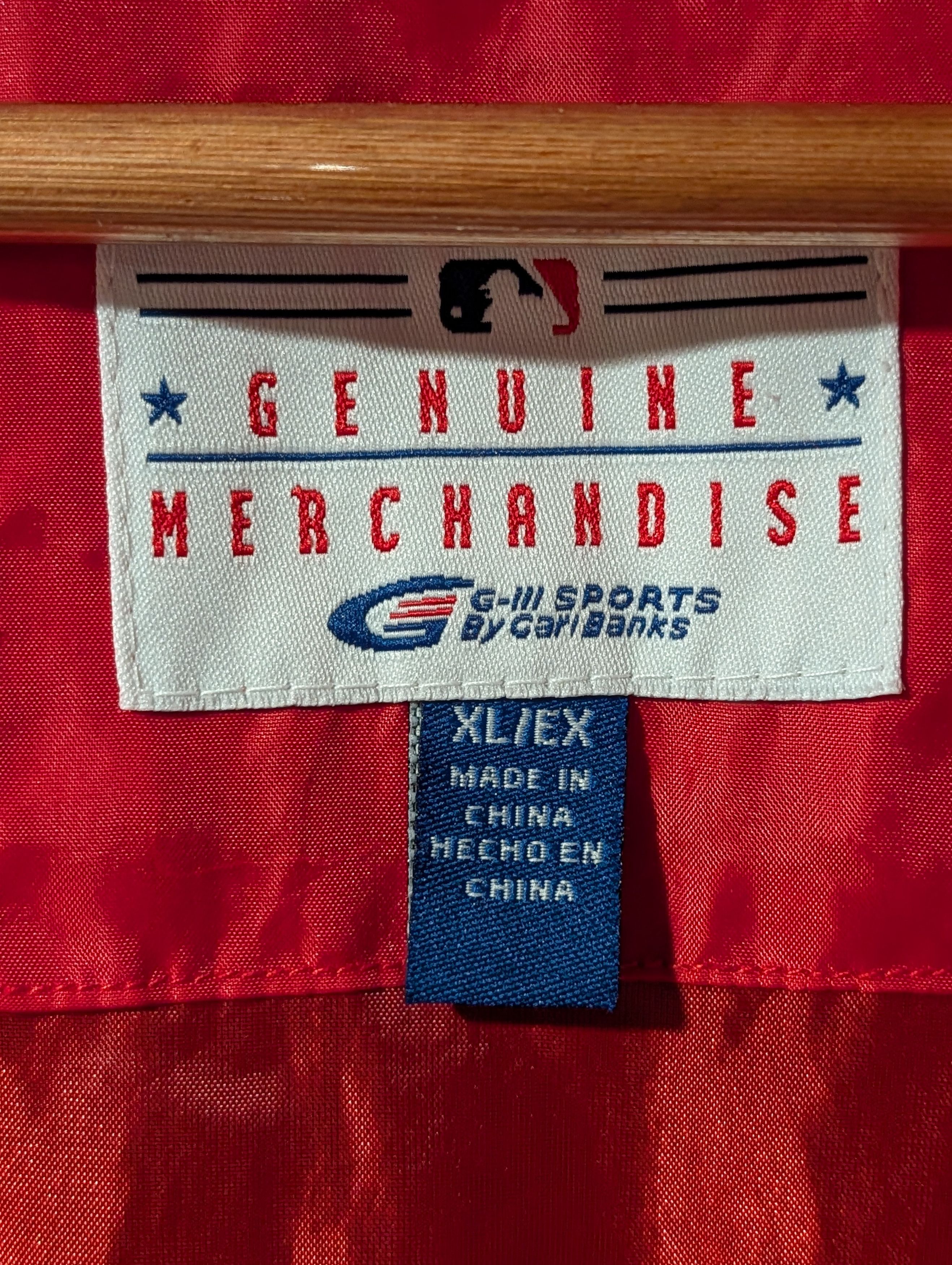 MLB Vintage Y2K Phillies MLB Genuine Lightweight Windbreaker Size US XL / EU 56 / 4 - 3 Thumbnail