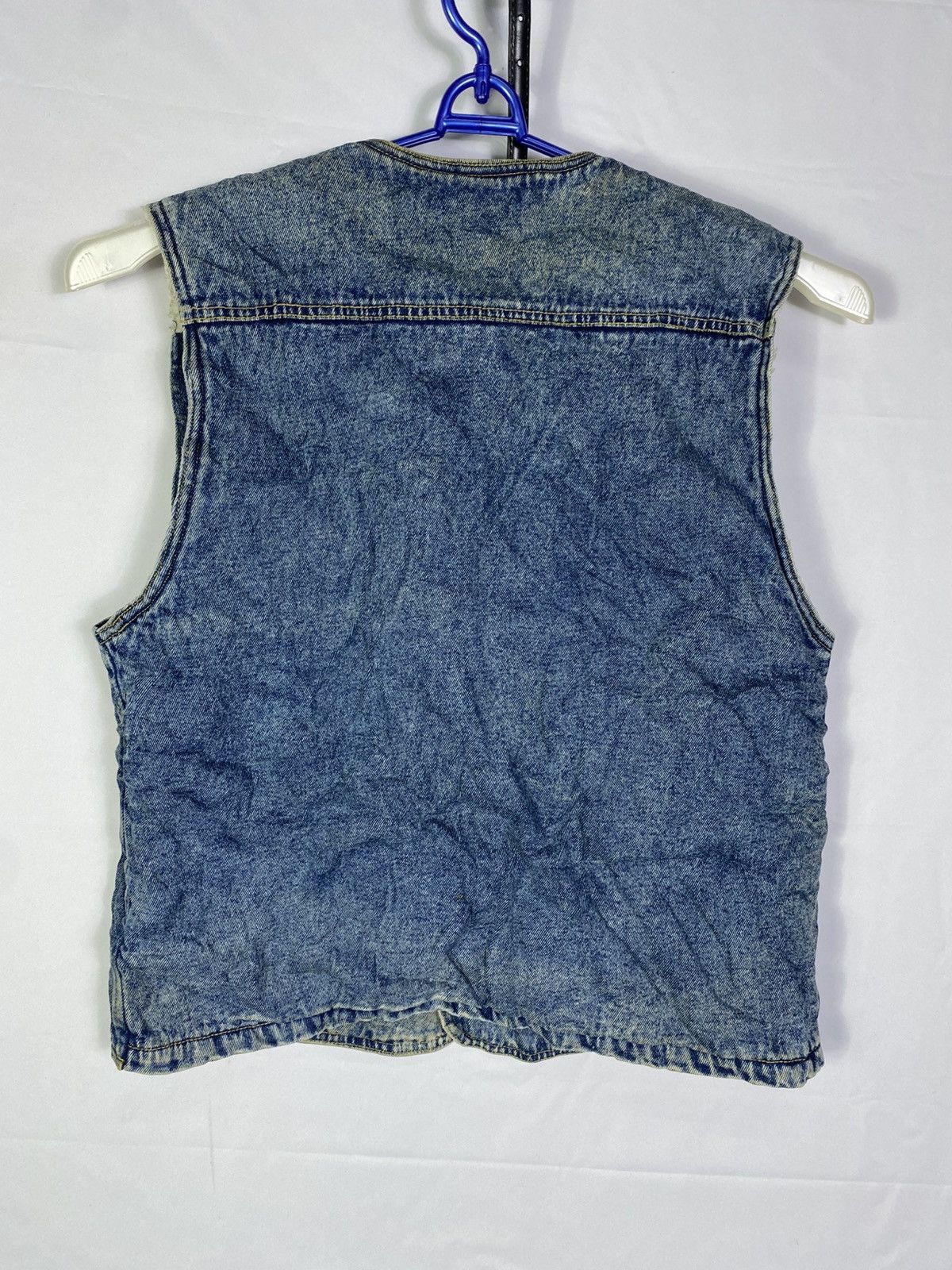 Vintage Vintage manx denim jacket size L Size US L / EU 52-54 / 3 - 3 Thumbnail