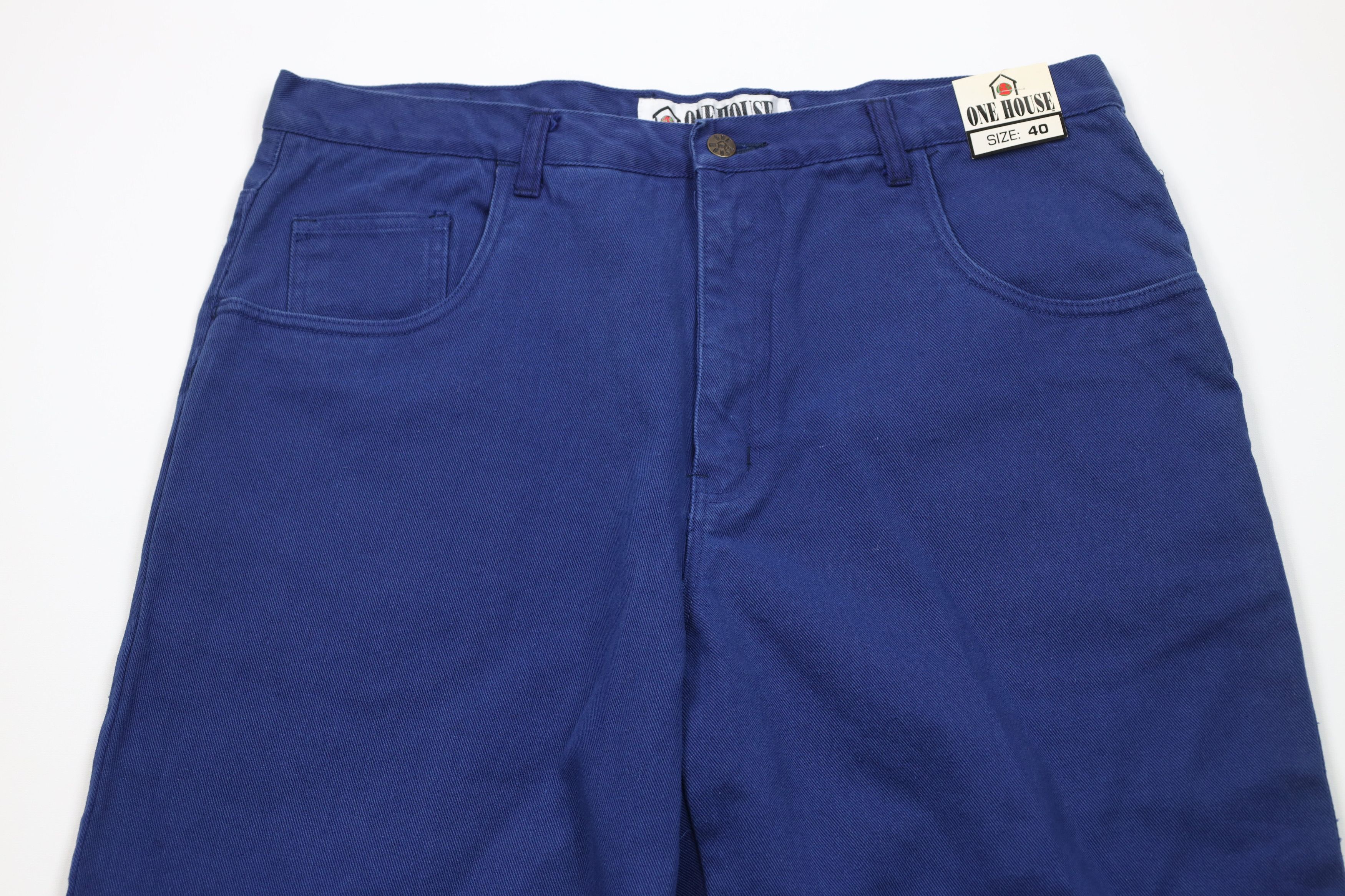 Vintage Deadstock Vintage 90s Streetwear Fit Skateboard Jeans Blue Size US 40 / EU 56 - 2 Thumbnail