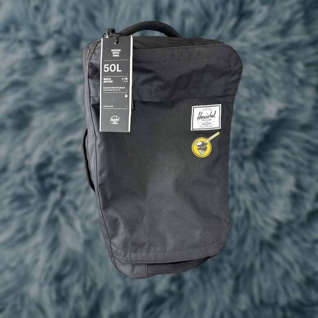 Vintage Herschel Wheelie Outfitter Duffle Bag 50L San Diego Padres Size ONE SIZE - 1 Thumbnail