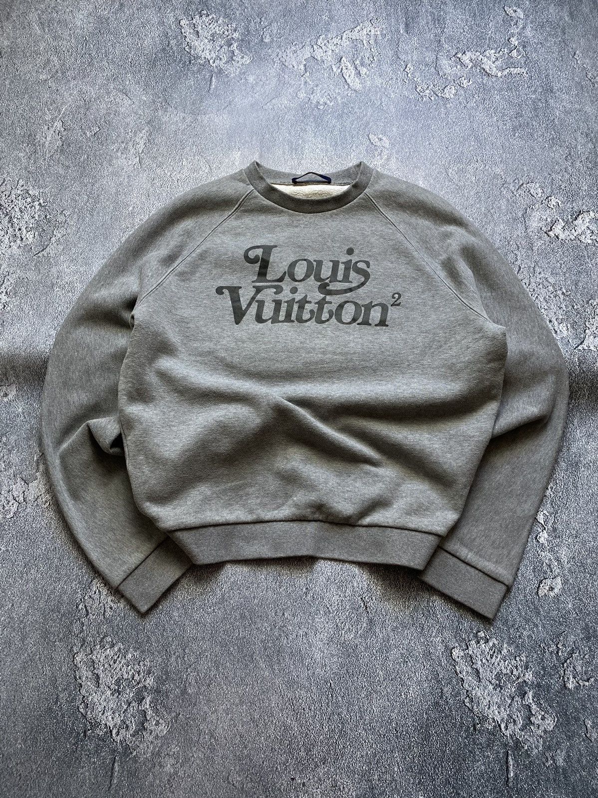 Louis Vuitton x Nigo Squared LV Sweatshirt Gris Clair (SS20)