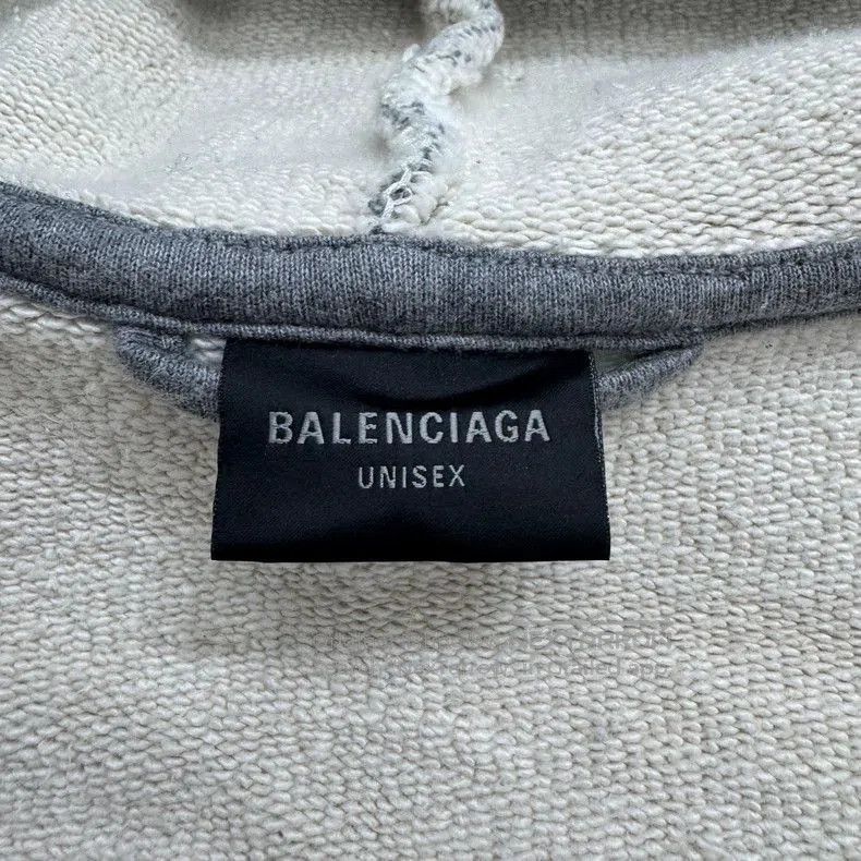 Balenciaga Balenciaga Gray Hooded Sweatshirt. Size US S / EU 44-46 / 1 - 2 Thumbnail