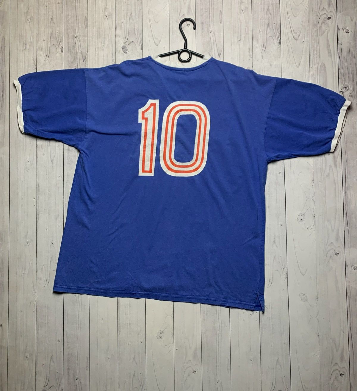 Vintage Vintage France soccer tee 10 logo size XL Size US XL / EU 56 / 4 - 2 Thumbnail