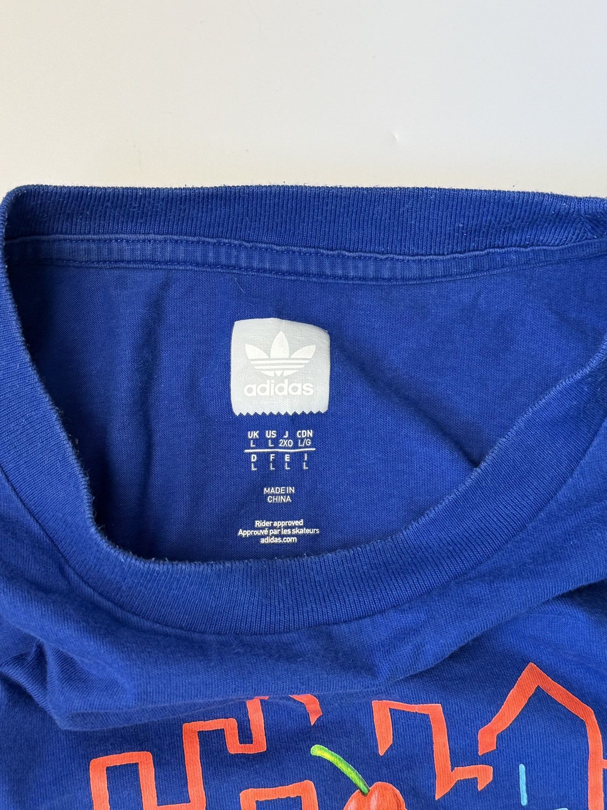Adidas × Vintage T-shirt Adidas Skateboarding sk8 opium drip Size US L / EU 52-54 / 3 - 5 Thumbnail