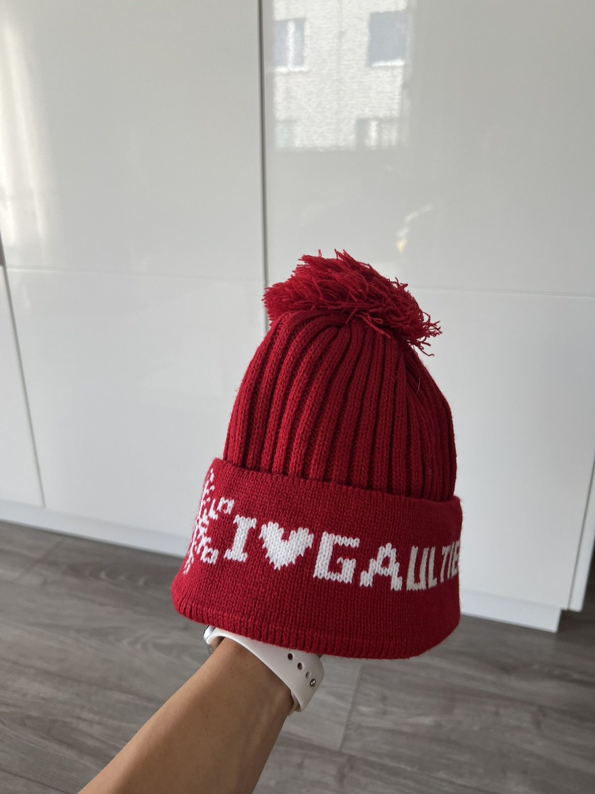 Jean Paul Gaultier ‼️Jean Paul Gaultier JPG Big Logo Winter Hat‼️ Size ONE SIZE - 3 Thumbnail