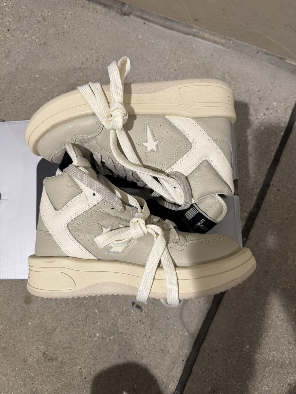 Converse × Rick Owens Drkshdw Rick Owens Turbowpn Mid Size US 8.5 / EU 41-42 - 3 Thumbnail