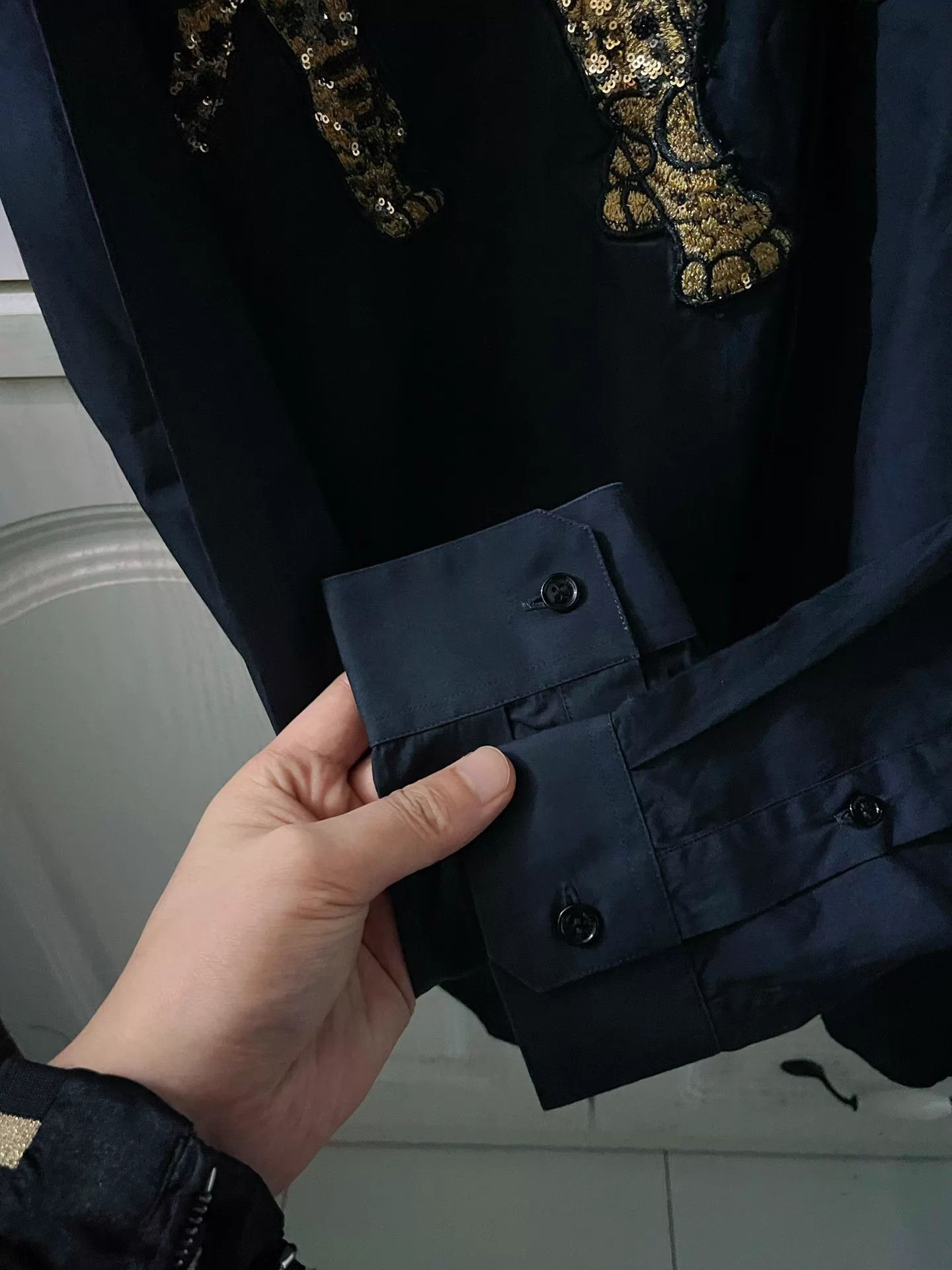 Versace Versace Runway Double Leopard Ultra Rare Limited Shirt Size US M / EU 48-50 / 2 - 6 Thumbnail