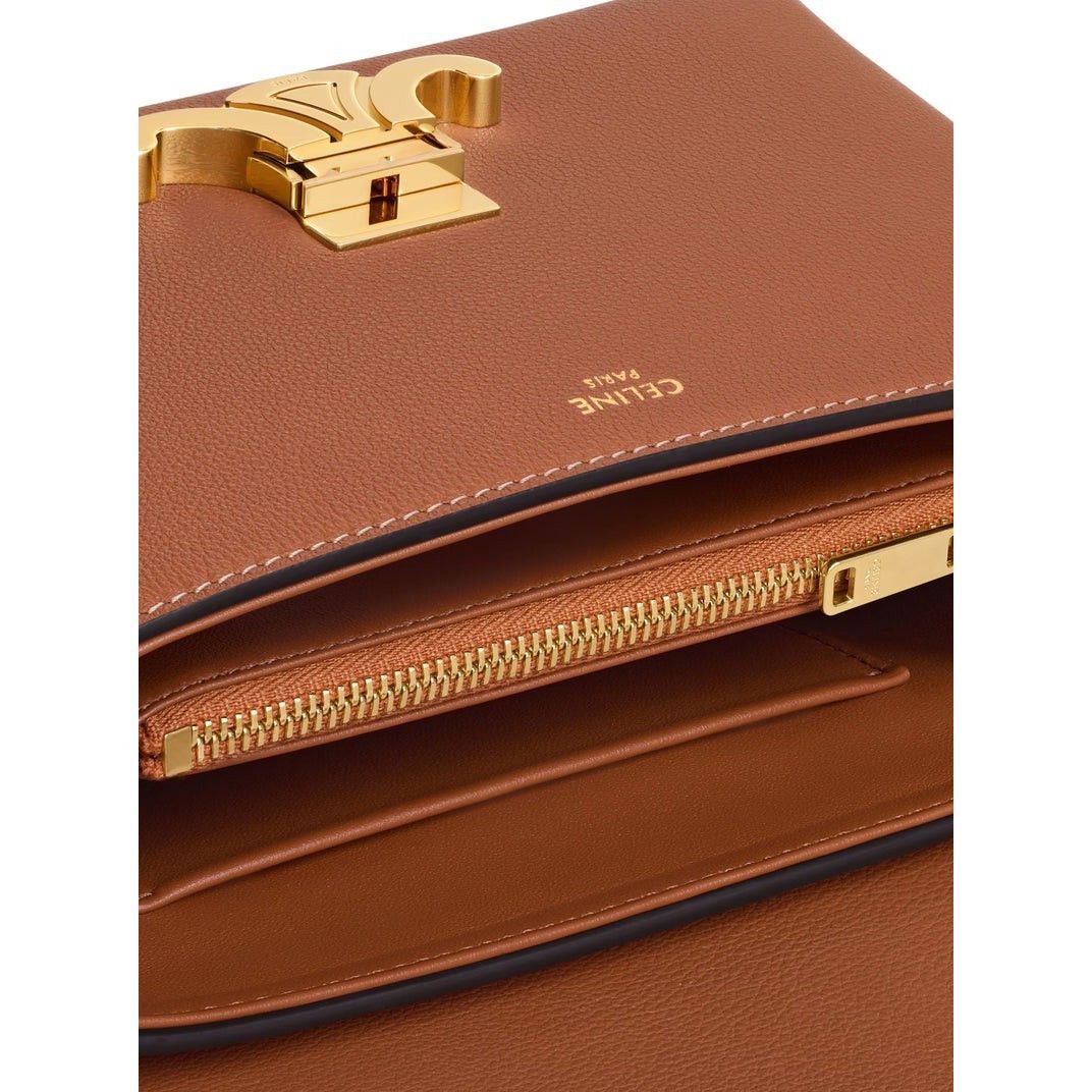Celine CELINE Teen Nino $3450 Tan Leather Top handle Bag New Size ONE SIZE - 4 Thumbnail
