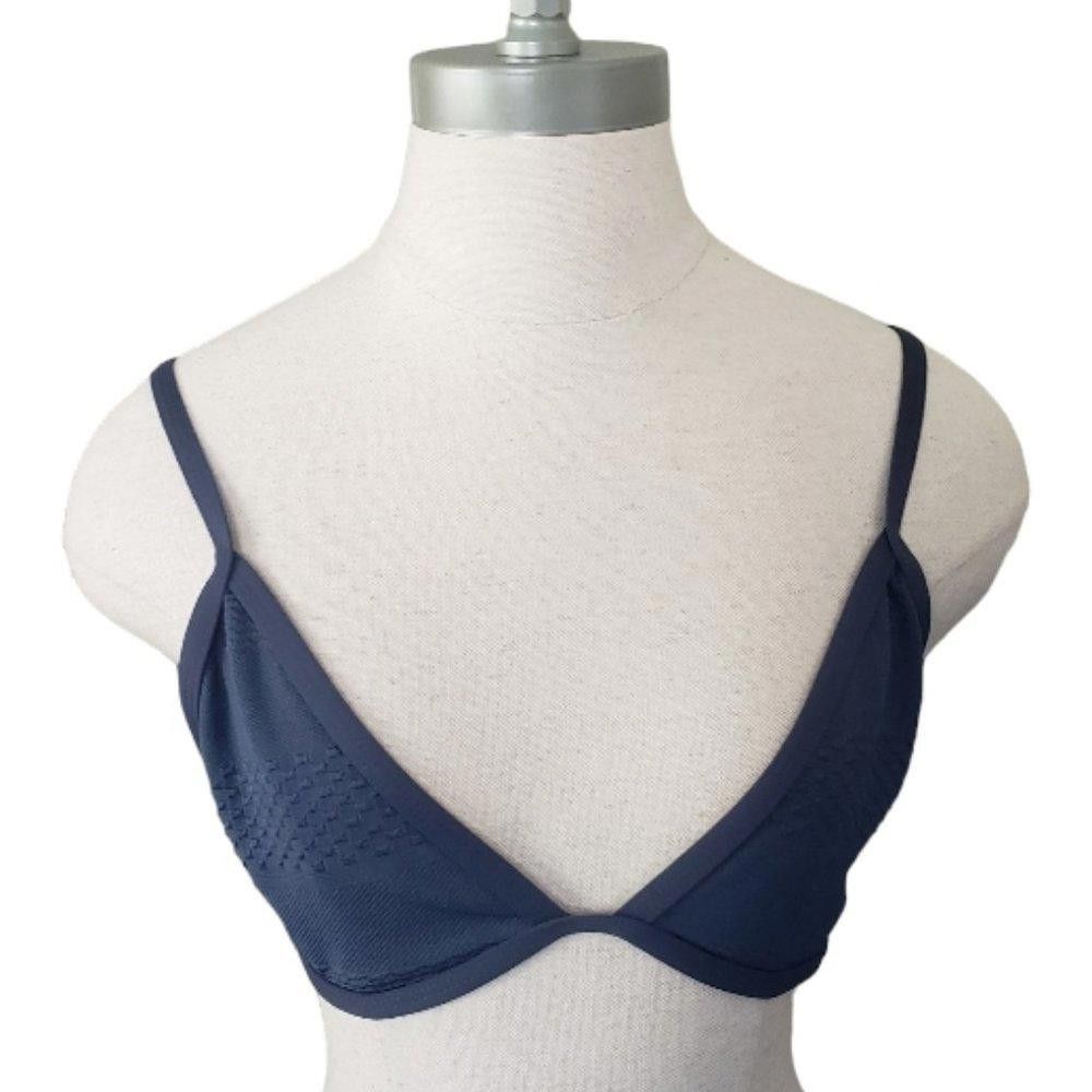 Designer CT866 Tavik+ Swimwear Navy Blue Adjustable Bikini Top L Size ONE SIZE - 1 Thumbnail