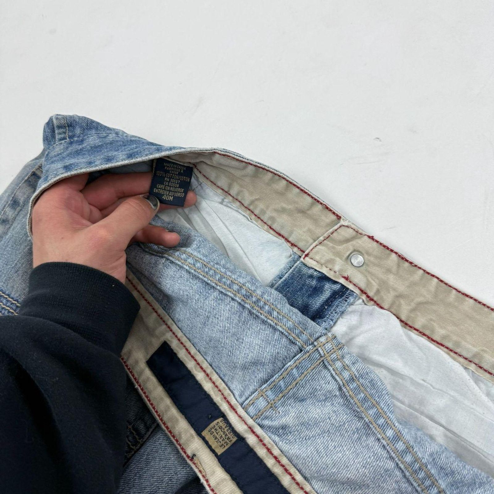 Japanese Brand × Marithe + Francois Girbaud × Vintage Vintage y2k marithe francois girbaud baggy rare archive jean Size US 40 / EU 56 - 6 Thumbnail