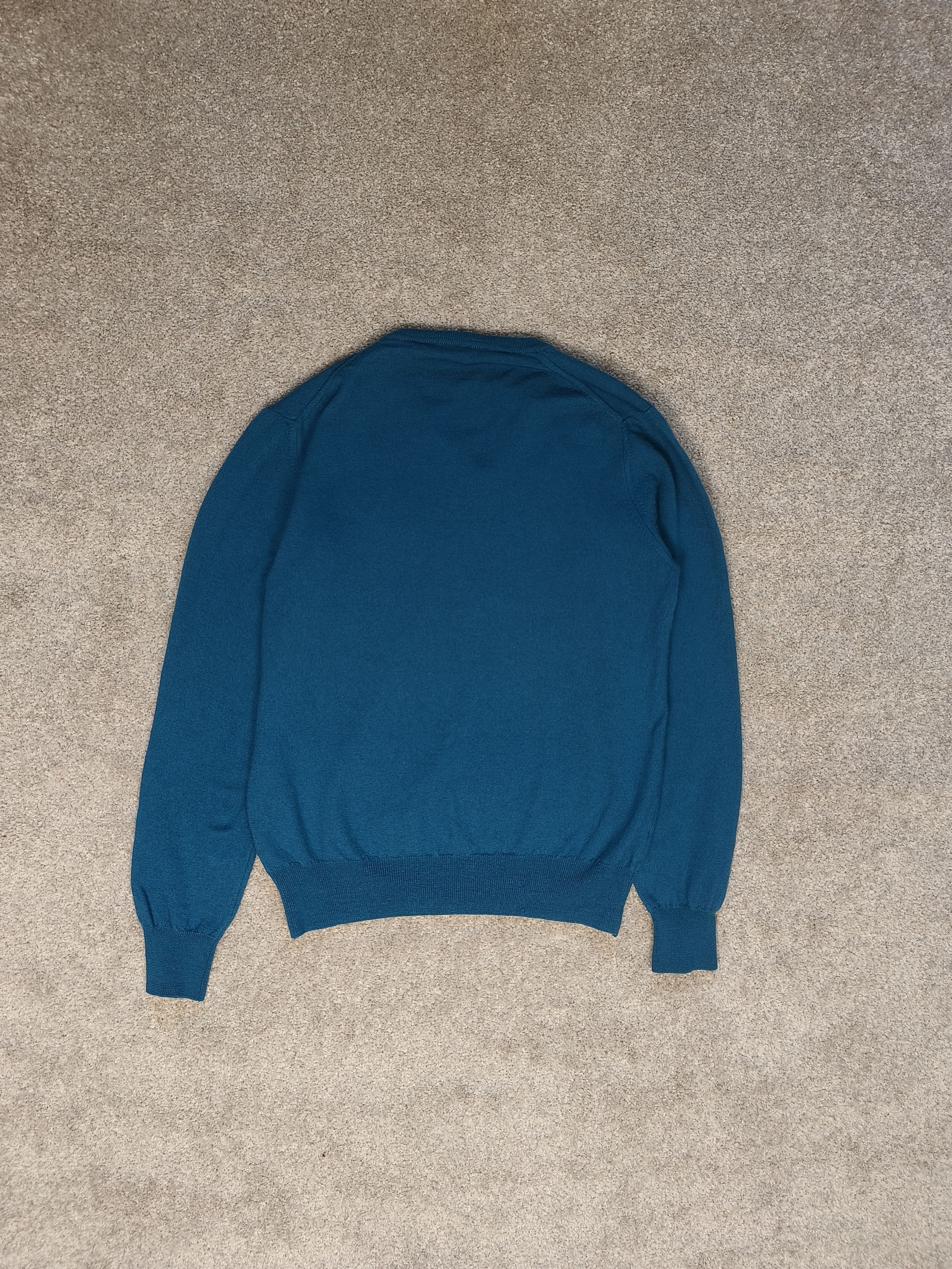 Versace Versace Collection Medusa Wool V-neck Sweater Pullover Size S / US 4 / IT 40 - 6 Thumbnail