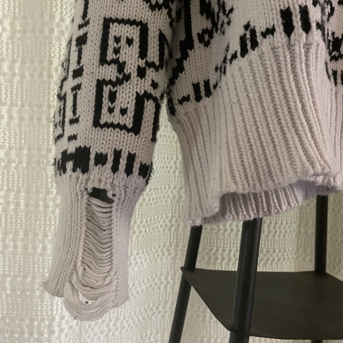 Rhude Rhude Cream Double Knit Cotton Cashmere Bandana Sweater Size US S / EU 44-46 / 1 - 6 Thumbnail