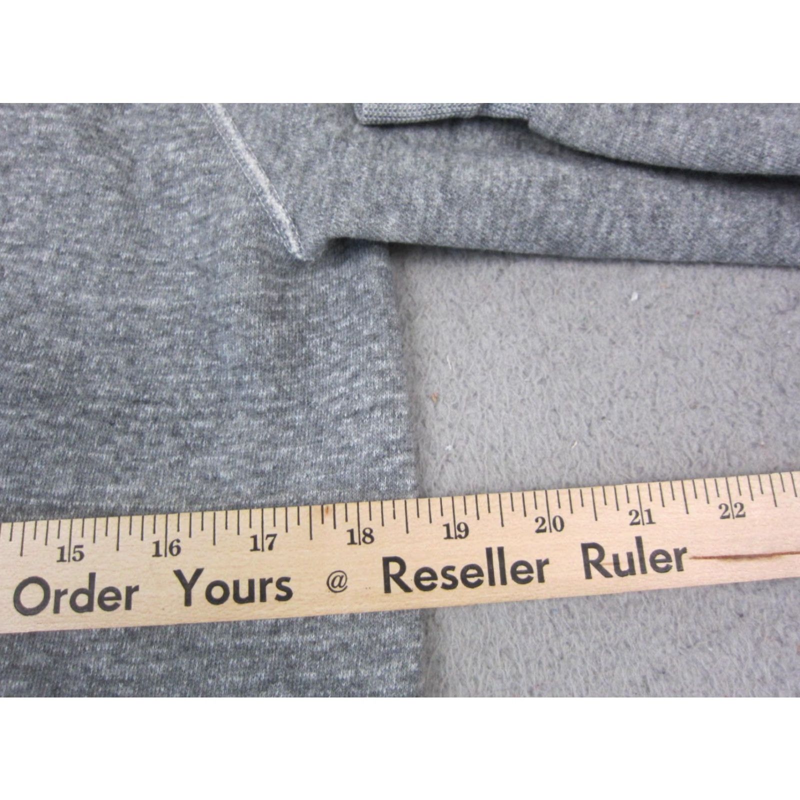 Vintage VINTAGE Sweatshirt Mens LT Gray Thermal Fleece Made in USA 60s Crew Neck Long Sleeve Pullover 90s Outdoor Sports USA Men Shirt Size US L / EU 52-54 / 3 - 7 Thumbnail
