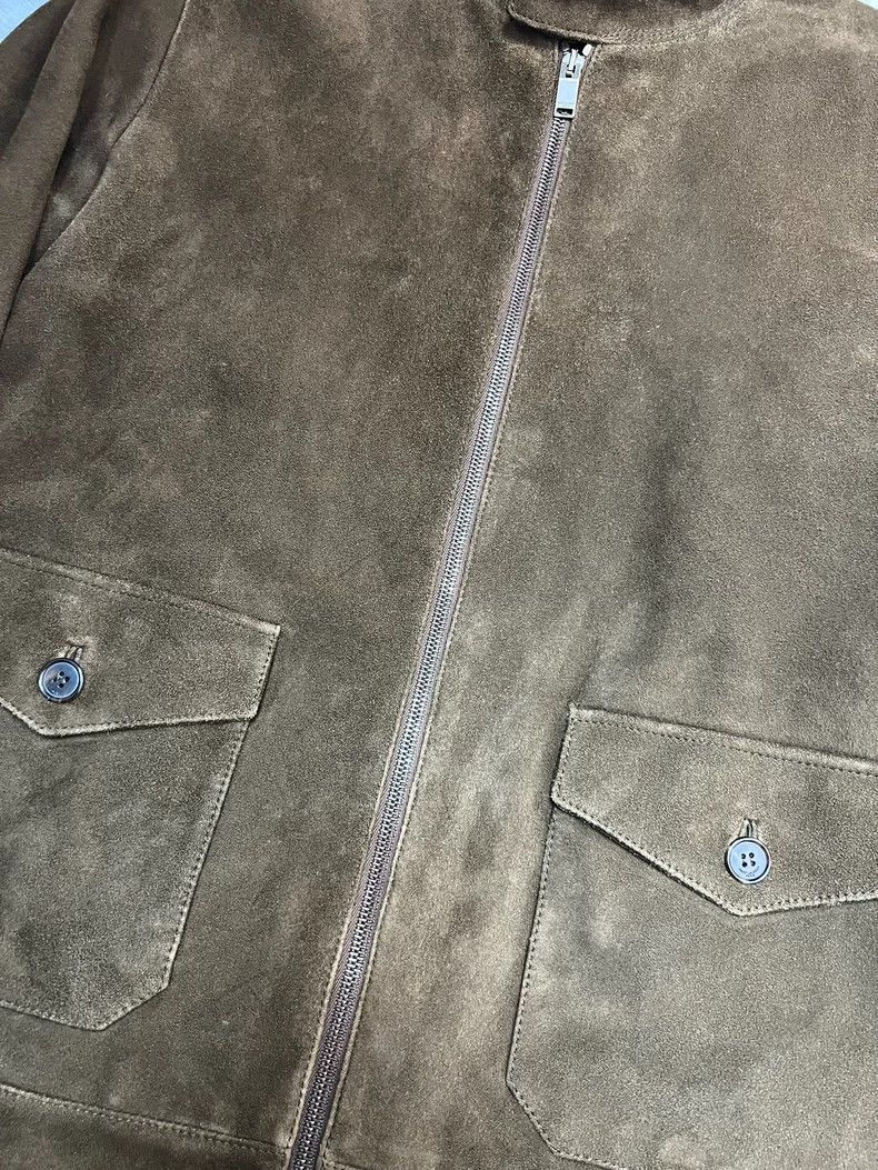 Saint Laurent Paris Saint Laurent Paris Spring/Summer 16 Brown Suede Stand Up Size US M / EU 48-50 / 2 - 4 Thumbnail