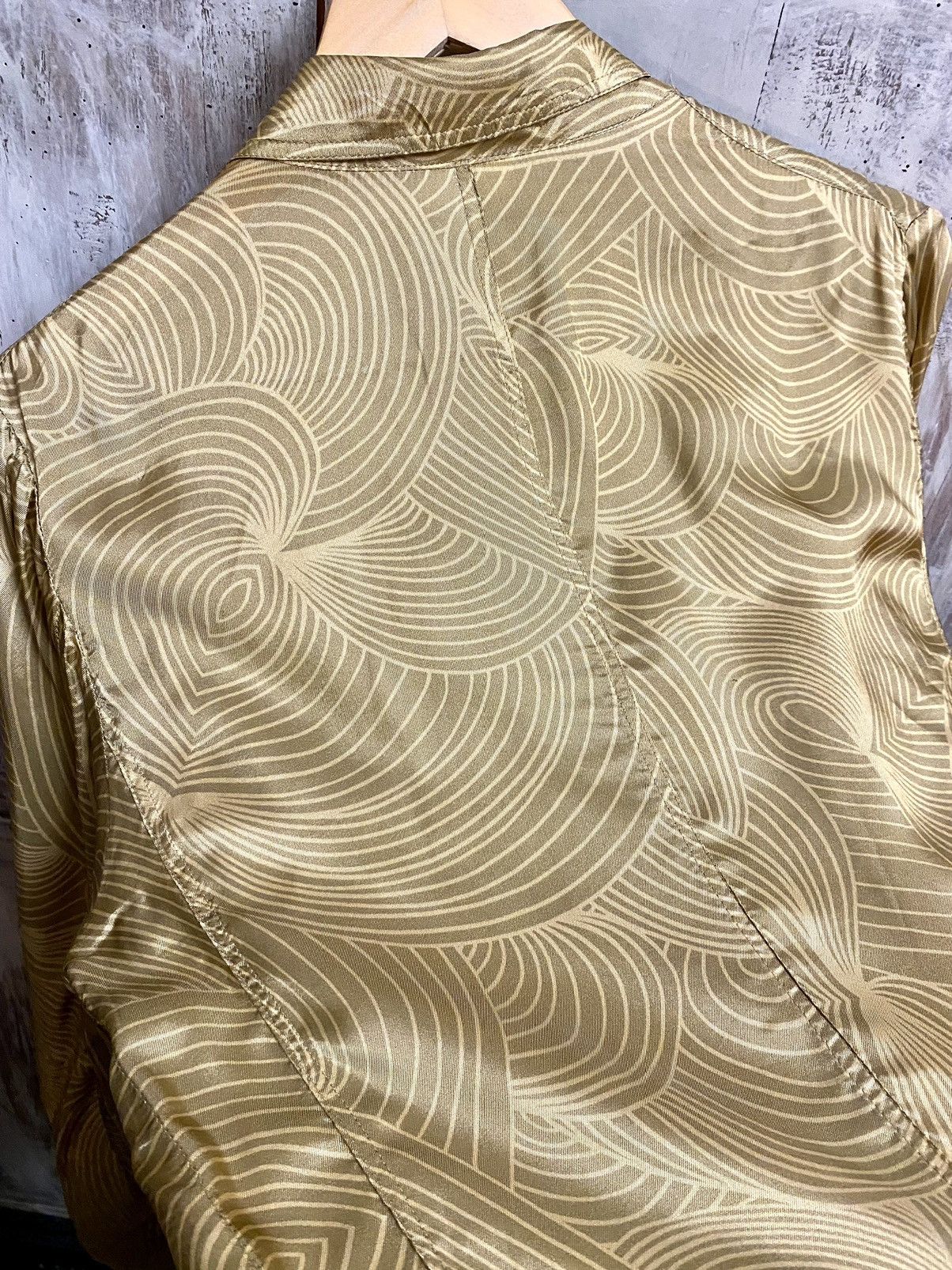 Dries Van Noten dries van noten ss 2018 runway satin print jacket 48 Size US M / EU 48-50 / 2 - 13 Thumbnail