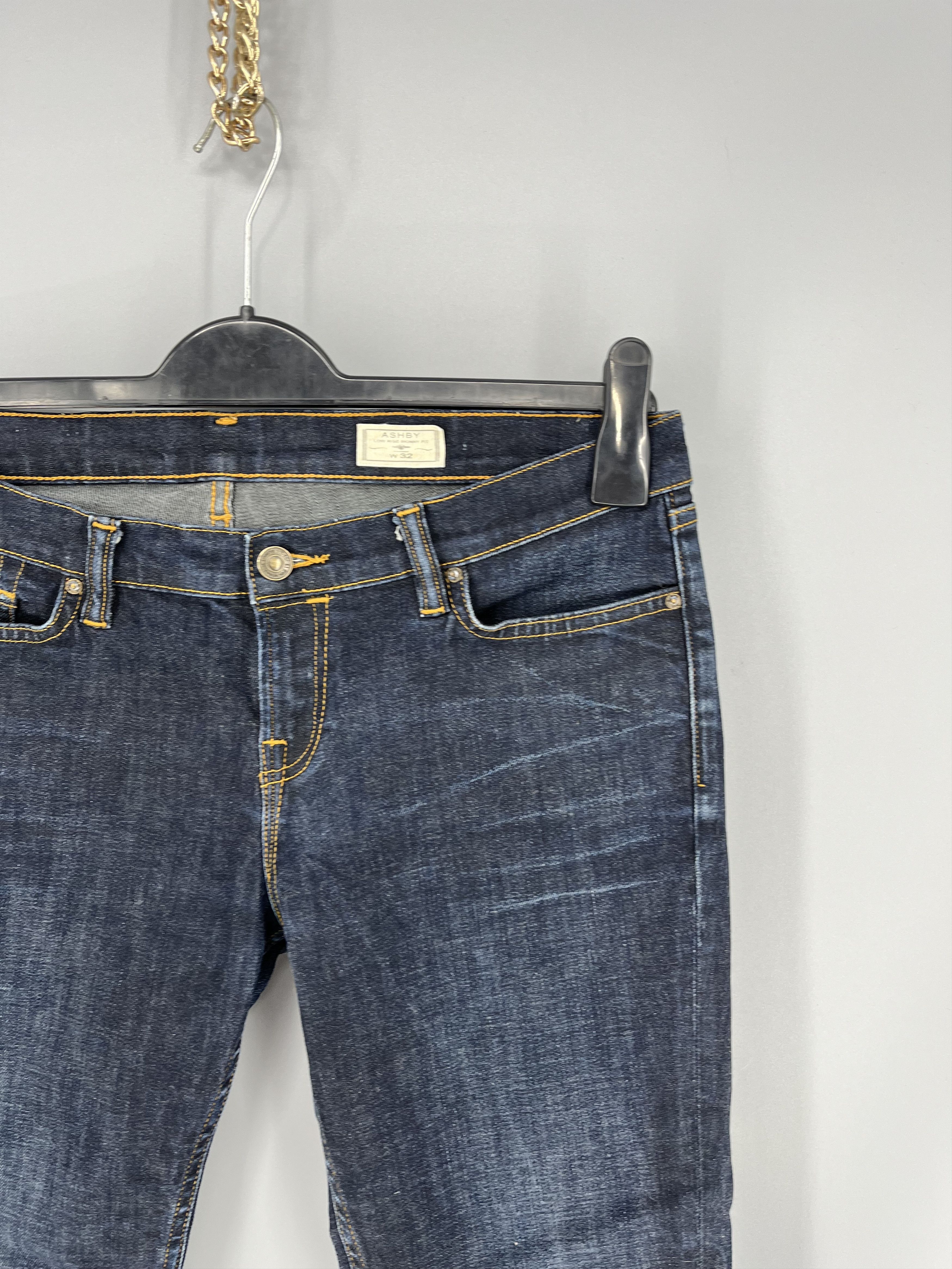 Allsaints Allsaints Rinse Skinny Runner mens jeans y2k luxury Size US 32 / EU 48 - 3 Thumbnail