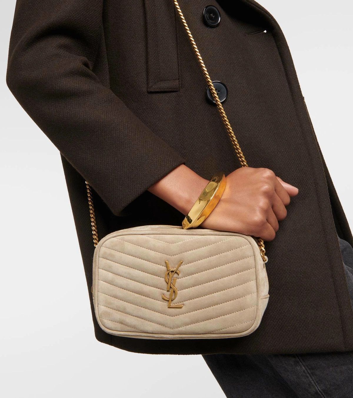 Saint Laurent Paris o1b1hav110225 Size: OS / Lou Mini Leather Crossbody Bag Size ONE SIZE - 3 Thumbnail