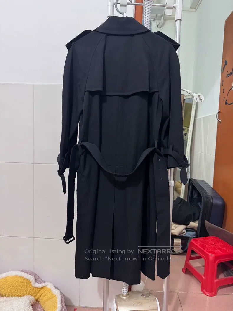 Comme des Garcons Comme Des Garcons Black Trench Coat Size M / US 6-8 / IT 42-44 - 2 Thumbnail
