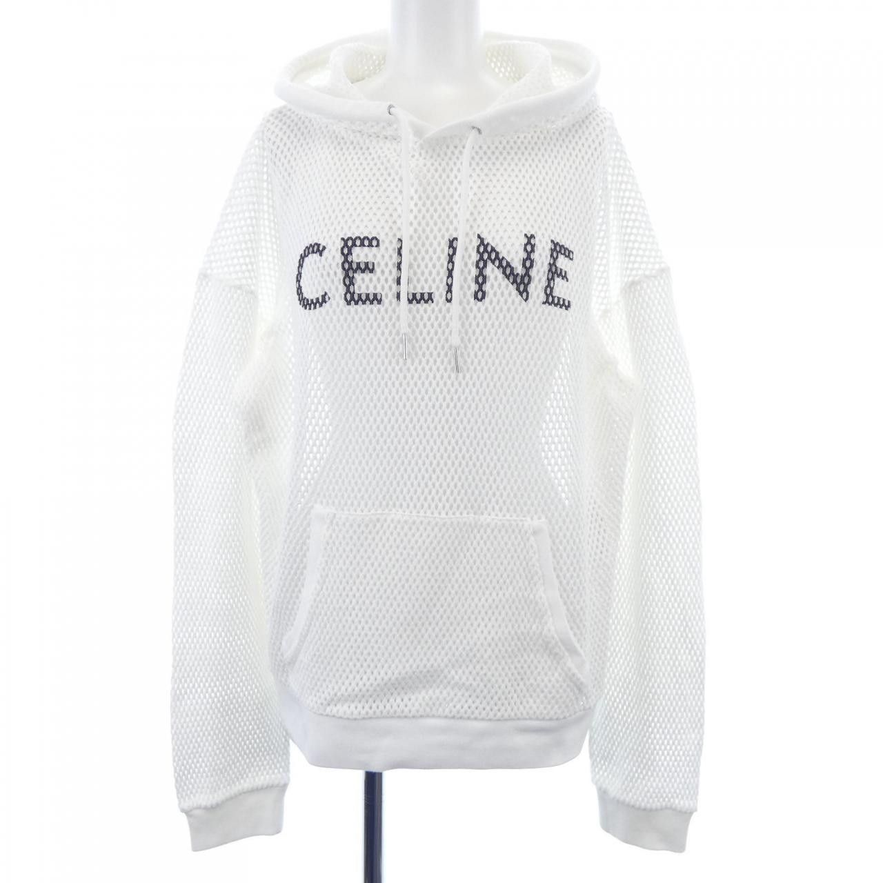 Celine Celine 2Y570950P Hoodie Cotton Sweatshirts & Hoodies 2Y570950P DUTY FREE for USA