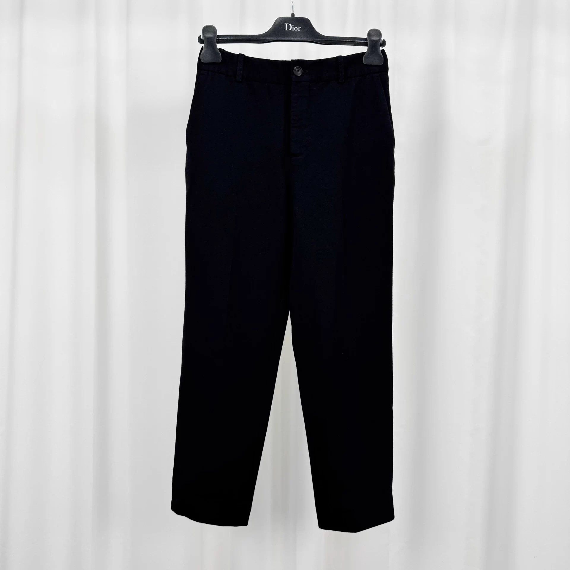 Balenciaga Balenciaga black wool casual pants 38 98 new Size US 38 / EU 54 - 1 Thumbnail