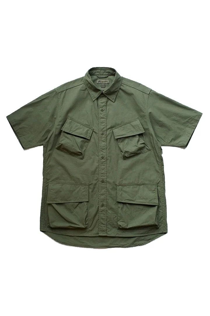 Nigel Cabourn Nigel Cabourn OG-107 Jungle Fatigues Slant Pocket Jacket 50 Size US M / EU 48-50 / 2 - 2 Thumbnail