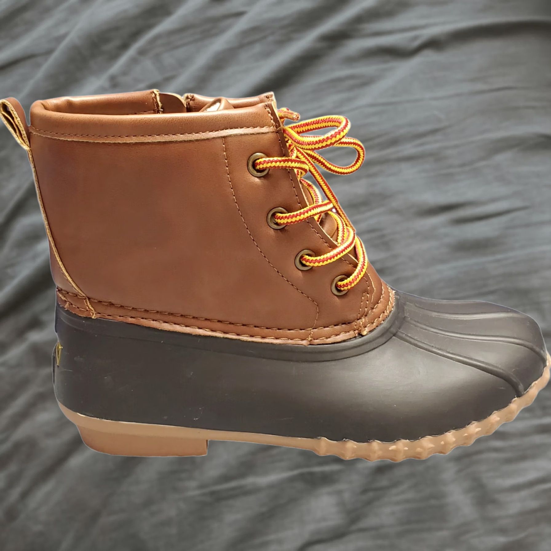 Esprit Esprit Wilma Boot Womens Size 6 Black Brown Synthetic Duck Boots Lace Up Size US 6 / IT 36 - 1 Thumbnail