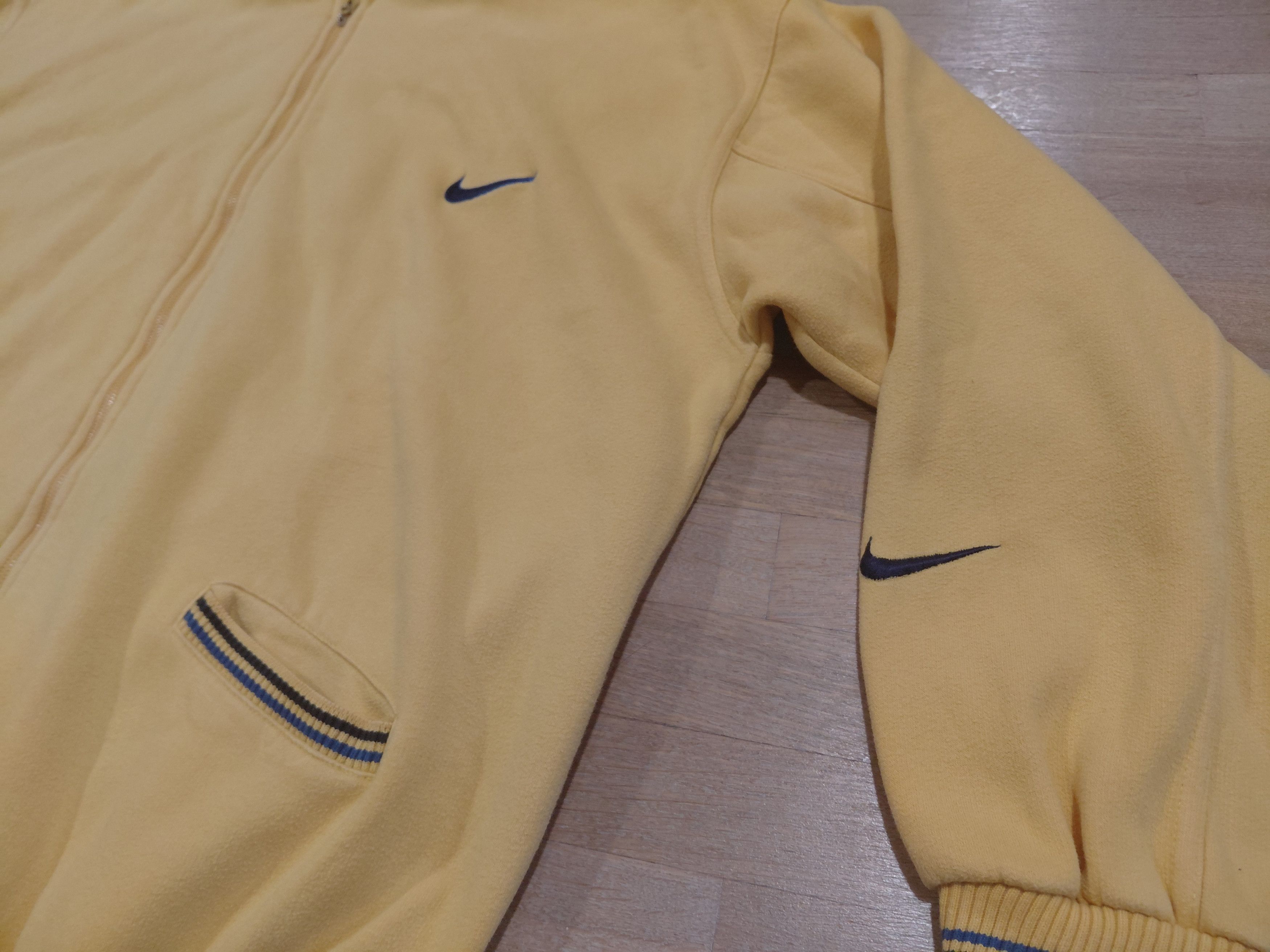 Nike Nike Vintage 1990s Varsity Bomber Jacket Size XL Made in USA Size US XL / EU 56 / 4 - 2 Thumbnail