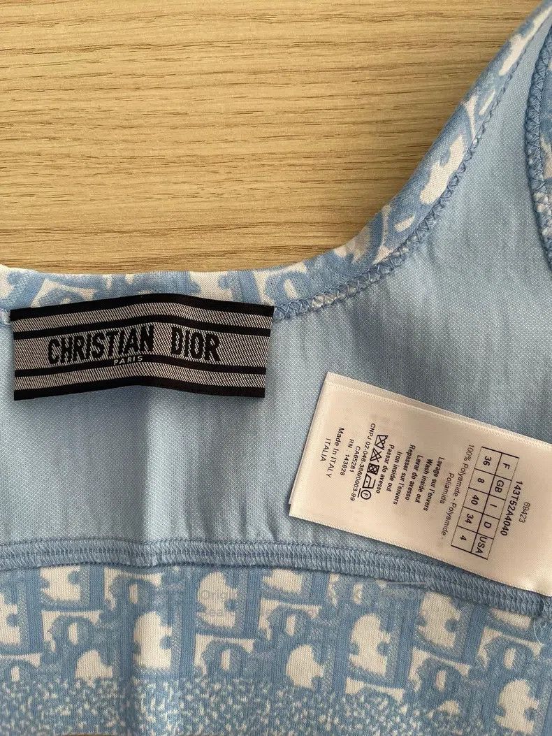 Dior Dior Blue old-fashioned vest Size XS / US 0-2 / IT 36-38 - 3 Thumbnail