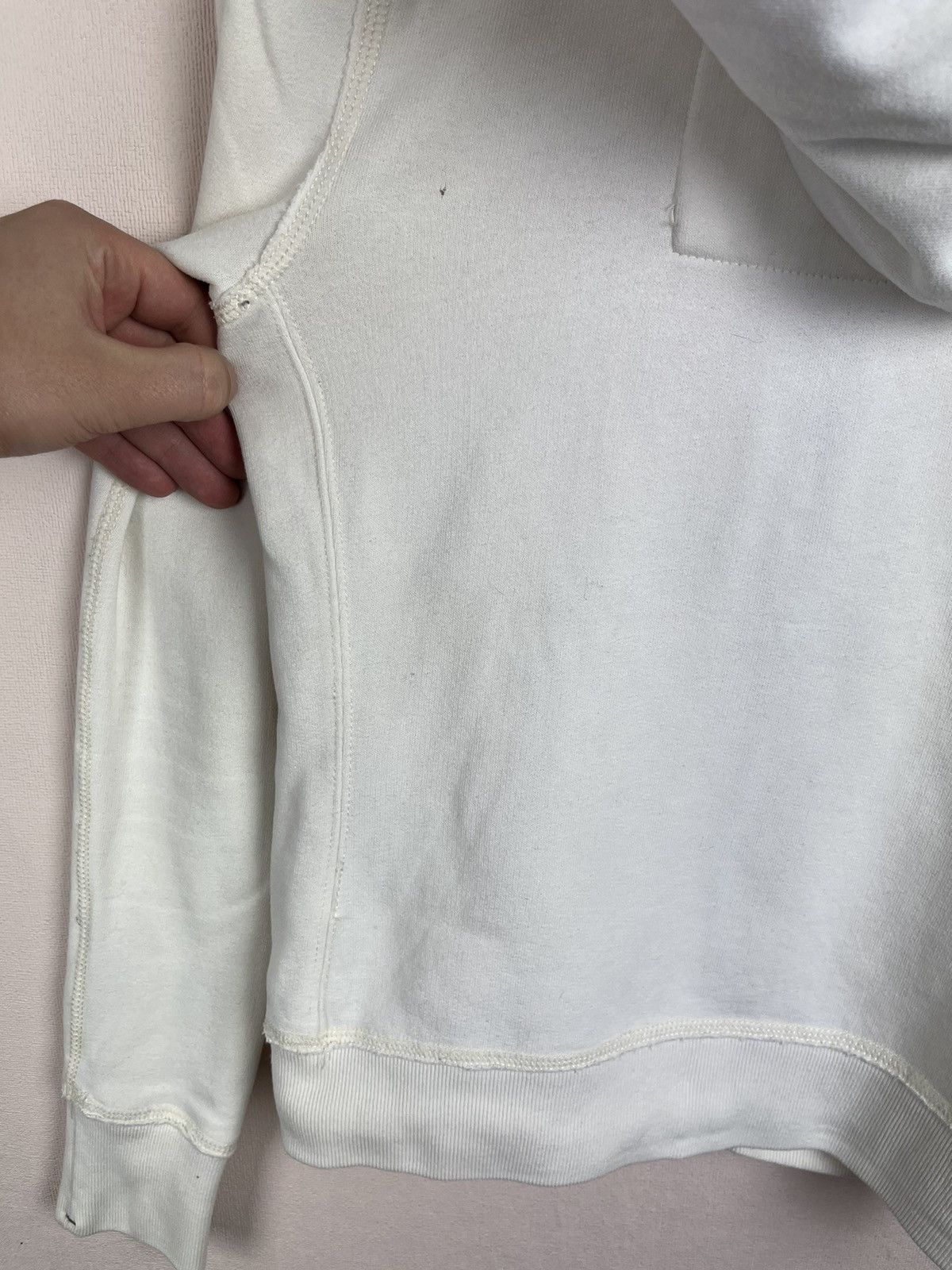 Abercrombie & Fitch Abercrombie & Fitch Y2K Muscle Women's Zip Up Hoodie White Size L / US 10 / IT 46 - 14 Thumbnail
