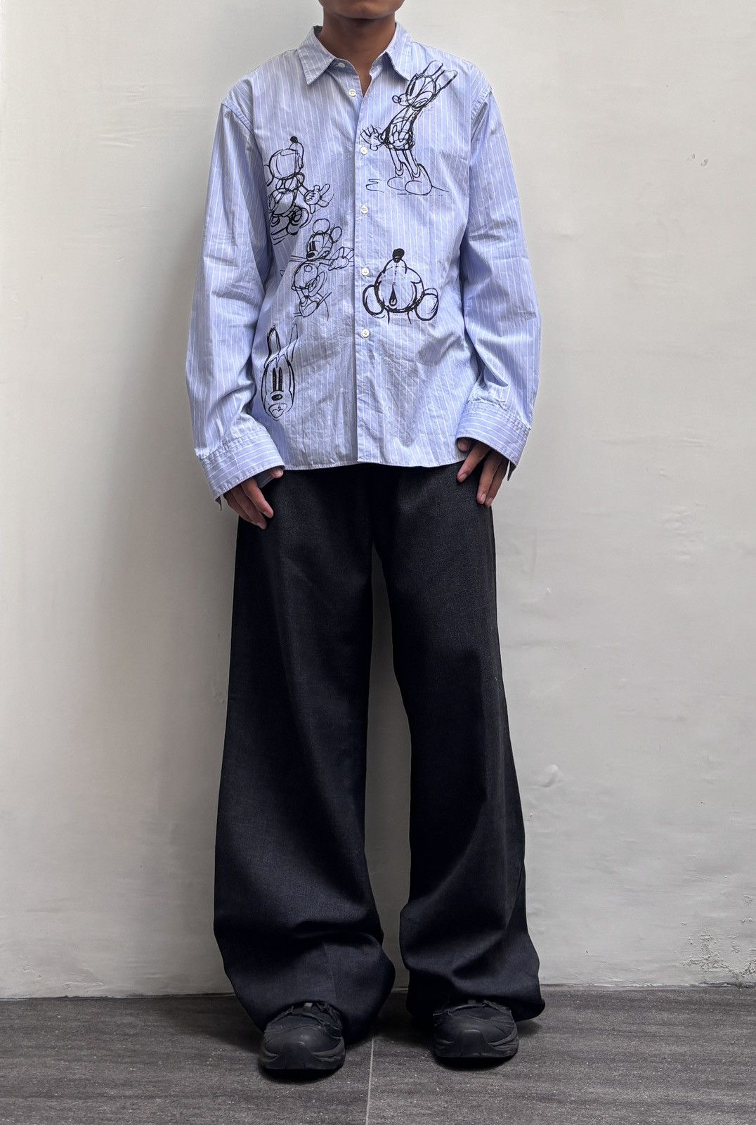 Comme des Garcons × Comme des Garcons Homme Deux Mickey Mouse