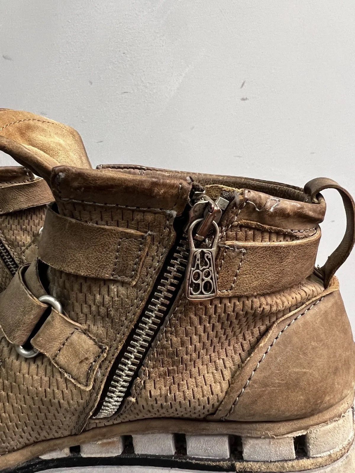 A.S.98 Vintage belted ankle tornado A.S. 98 boots margiela style Size US 8.5 / EU 41-42 - 12 Thumbnail