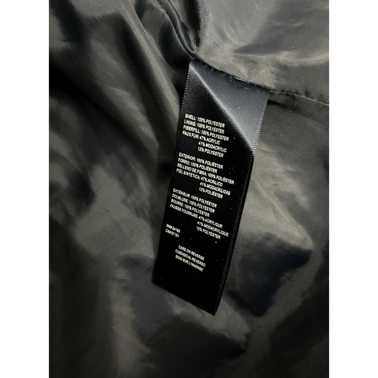 Tommy Hilfiger Tommy Hilfiger Puffer Jacket Womens L Olive Green Full Zip Parka Pockets Quilted Logo L/S Coat Size L / US 10 / IT 46 - 6 Thumbnail