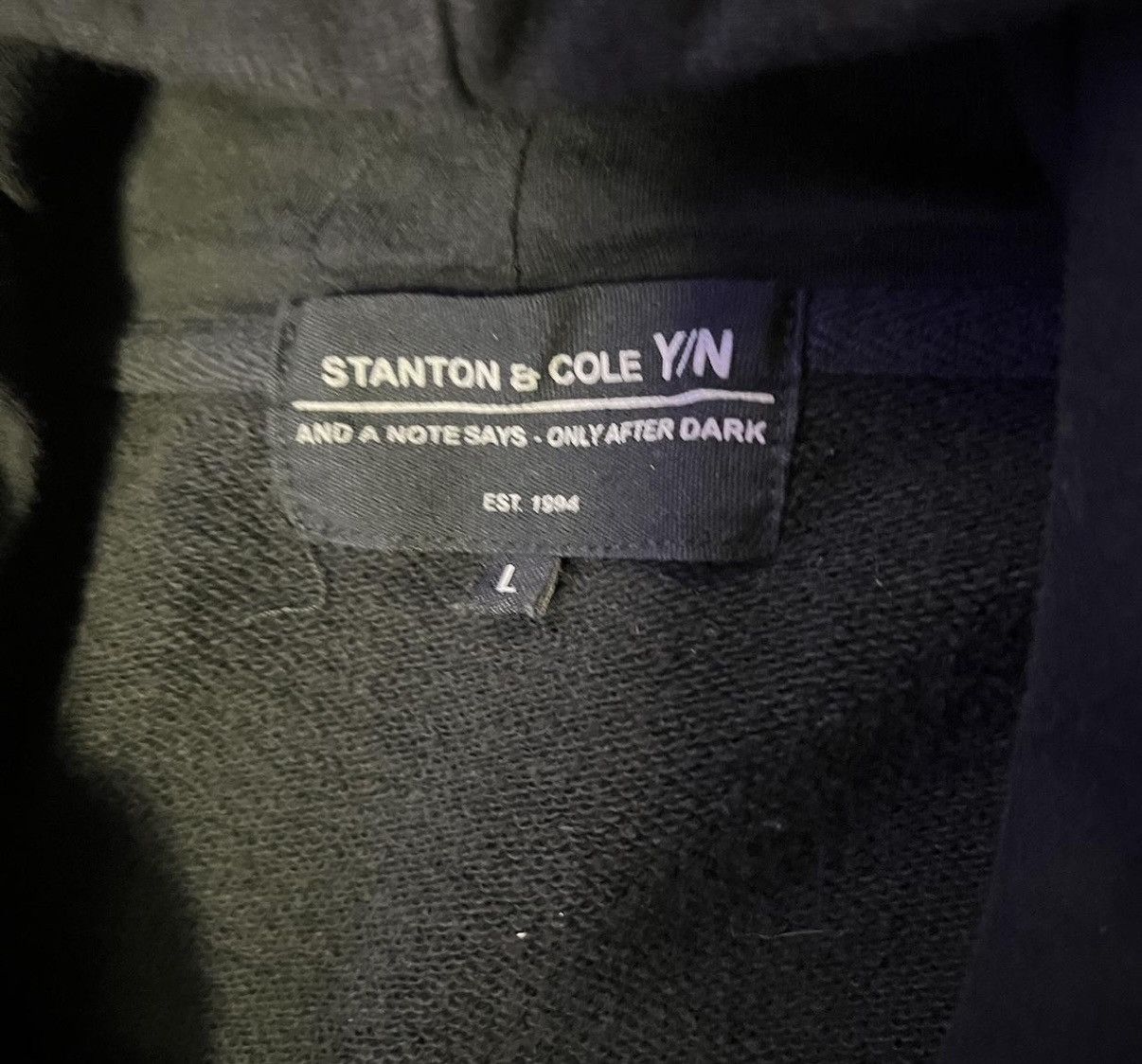 Other assymetrical black zip-up hoodie Size US M / EU 48-50 / 2 - 2 Thumbnail