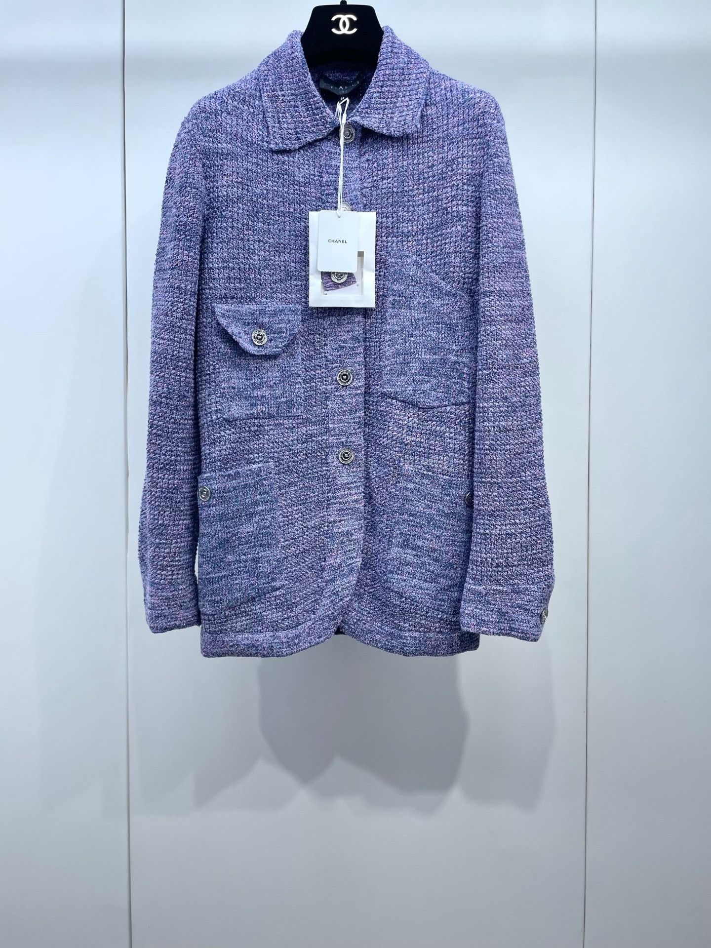 Chanel Chanel 25P Embroidered Knit Cardigan Size XS / US 0-2 / IT 36-38 - 1 Thumbnail