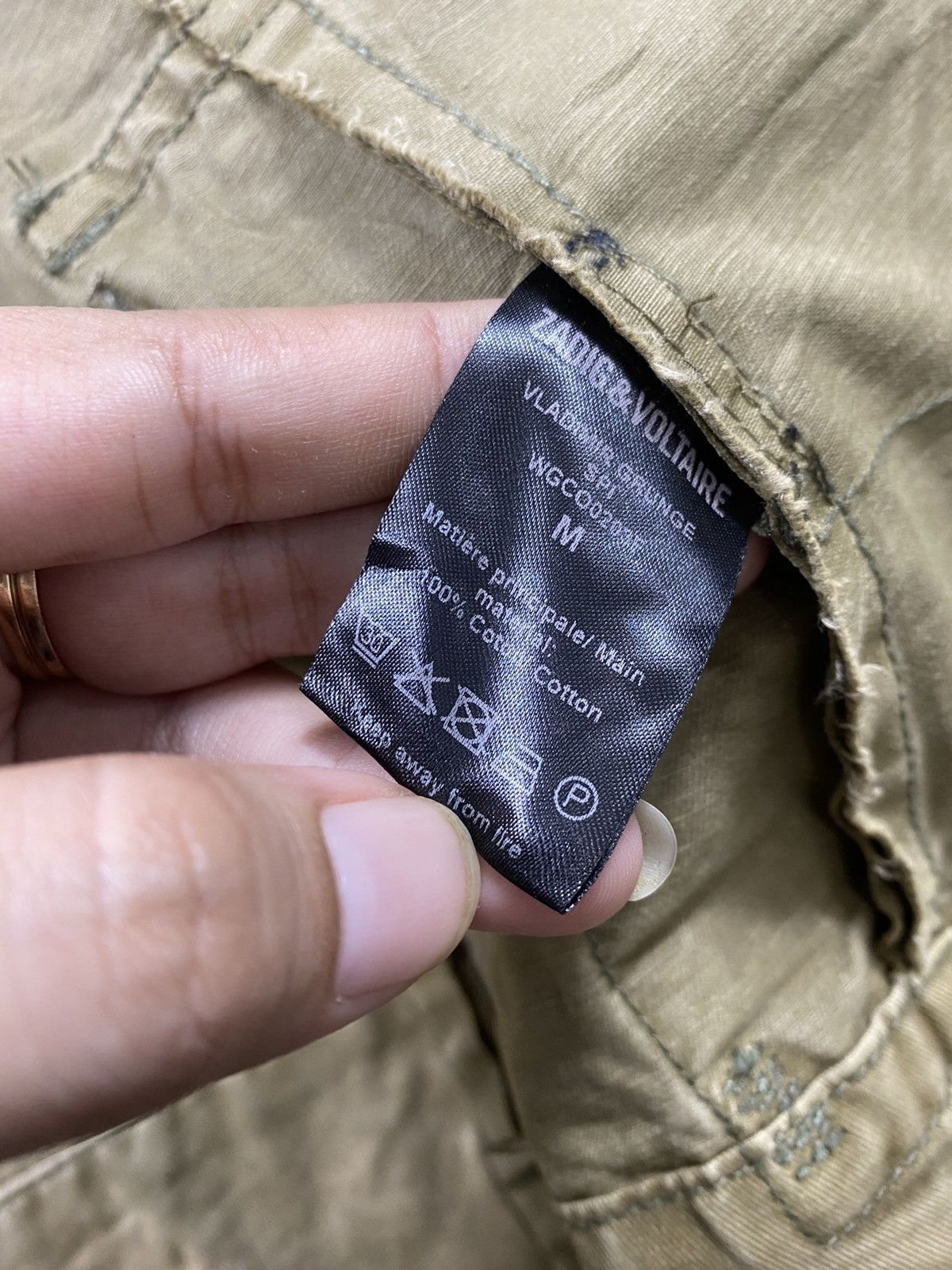 20471120 Japanese Military Jacket Punk Distressed Taxi Driver Style Size US M / EU 48-50 / 2 - 7 Thumbnail