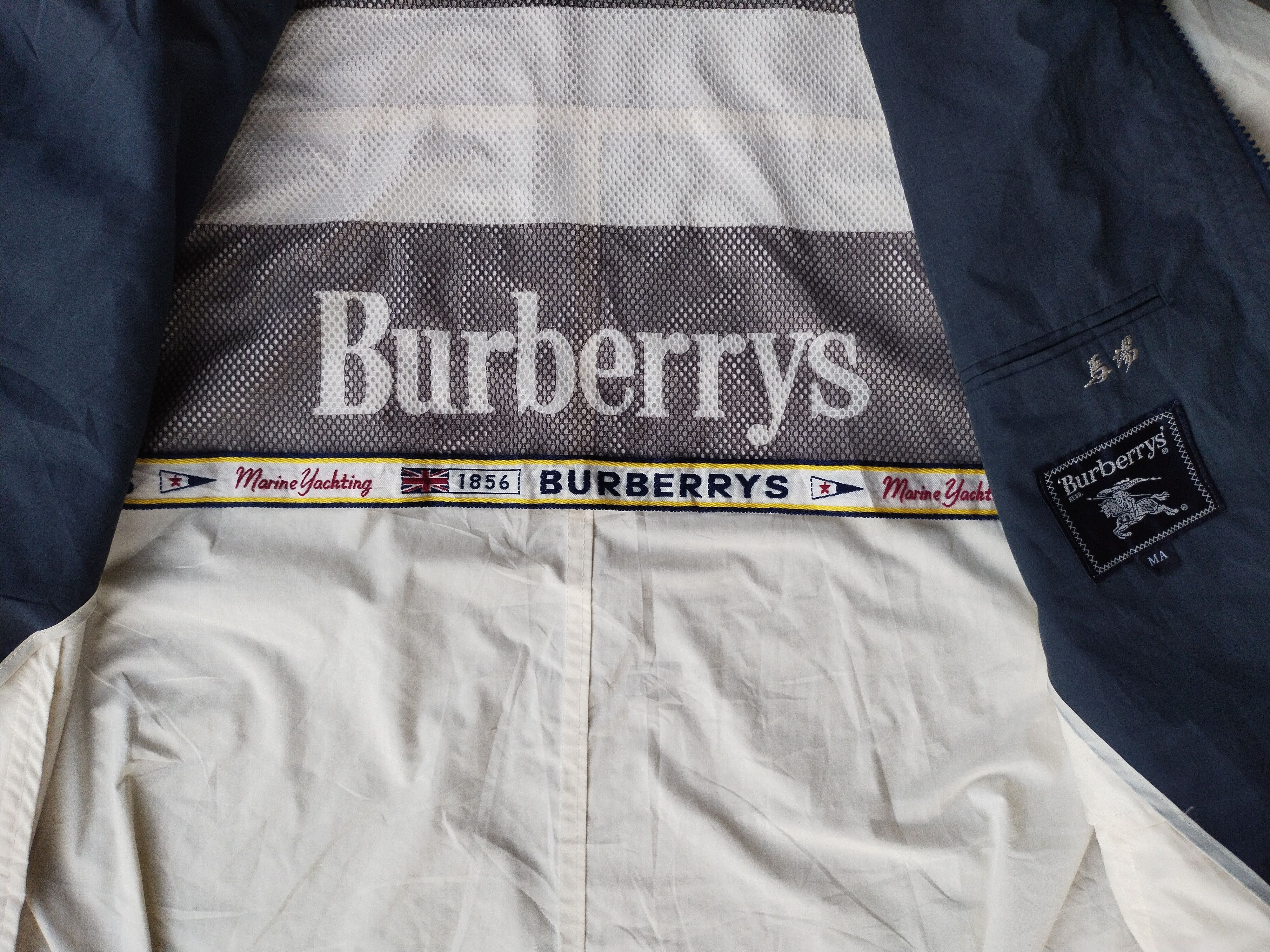 Burberry Vintage Burberry Sport Light Jacket Cream Size US M / EU 48-50 / 2 - 6 Thumbnail