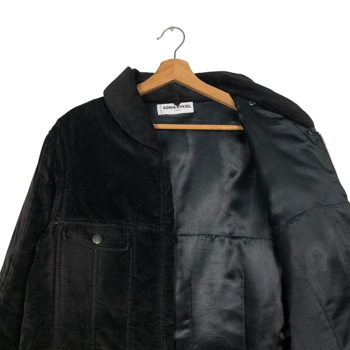 Vintage 🔥VTG ZIPPER VELVET JACKET SONIA RYKIEL PARIS ISSEY MIYAKE Size US M / EU 48-50 / 2 - 14 Thumbnail