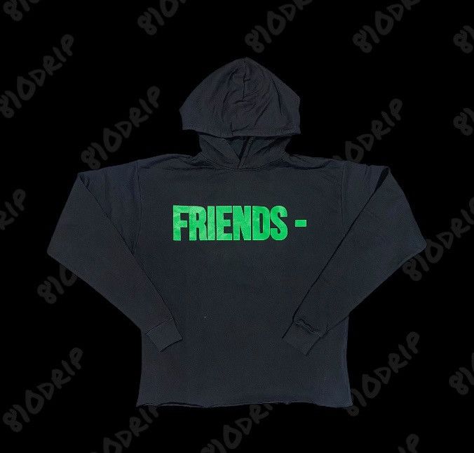 Vlone Vlone Green Friends Hoodie Black (S) Size US S / EU 44-46 / 1 - 1 Thumbnail