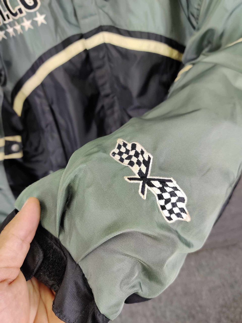 Greedy Genius Vintage Greedy Racing Motorcycle Ridding Jacket Size US L / EU 52-54 / 3 - 11 Thumbnail