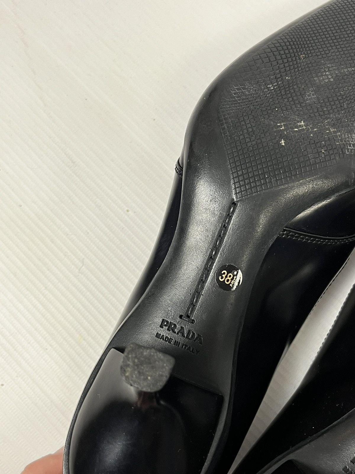 Prada × Vintage Prada vintage kitten heels rare Size US 8.5 / IT 38.5 - 6 Thumbnail