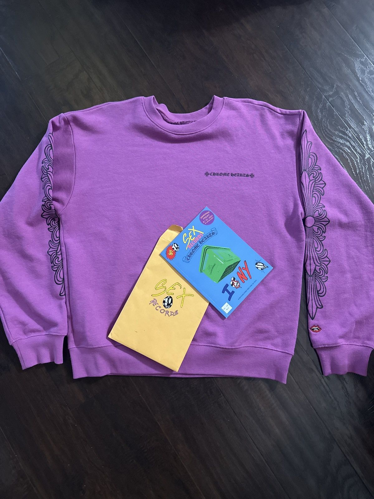 image of Chrome Hearts x Matty Boy Chromehearts Mattyboy Exclusive in Purple, Men's (Size Medium)