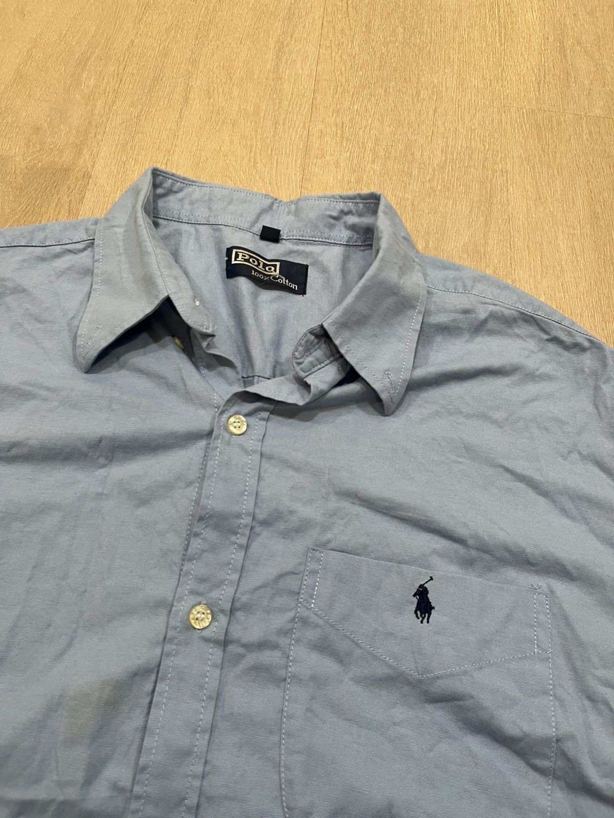 Polo Ralph Lauren Polo Ralph Lauren Button Up Shirt Size US XL / EU 56 / 4 - 2 Thumbnail
