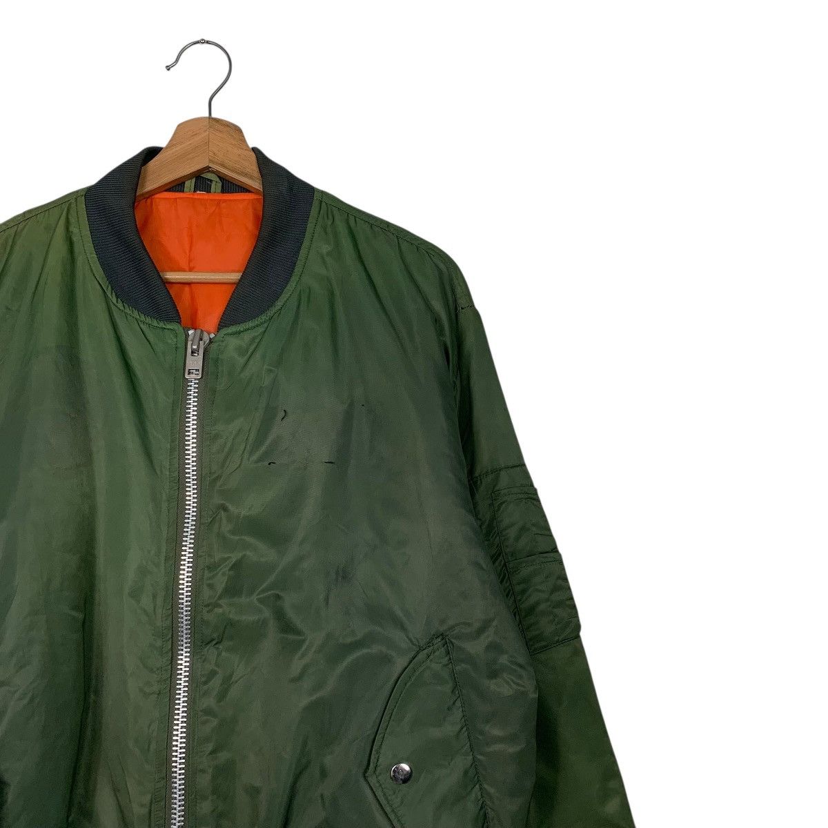 Japanese Brand F16 Fighting Falcon Misawa A.B Military Bomber Jacket Size US M / EU 48-50 / 2 - 5 Thumbnail