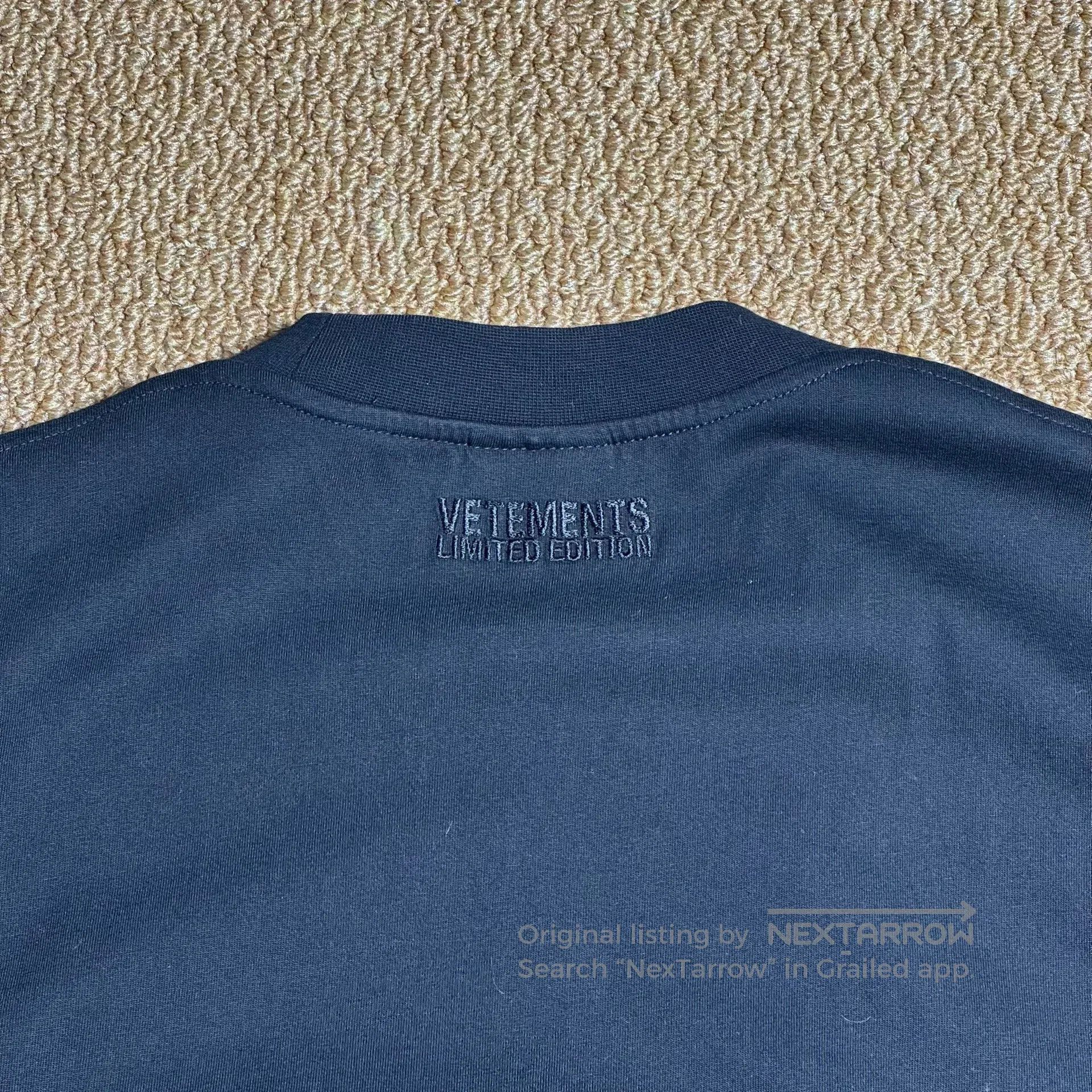 Vetements Vetements 24SS Love Handshake Black T-Shirt. Size US S / EU 44-46 / 1 - 4 Thumbnail
