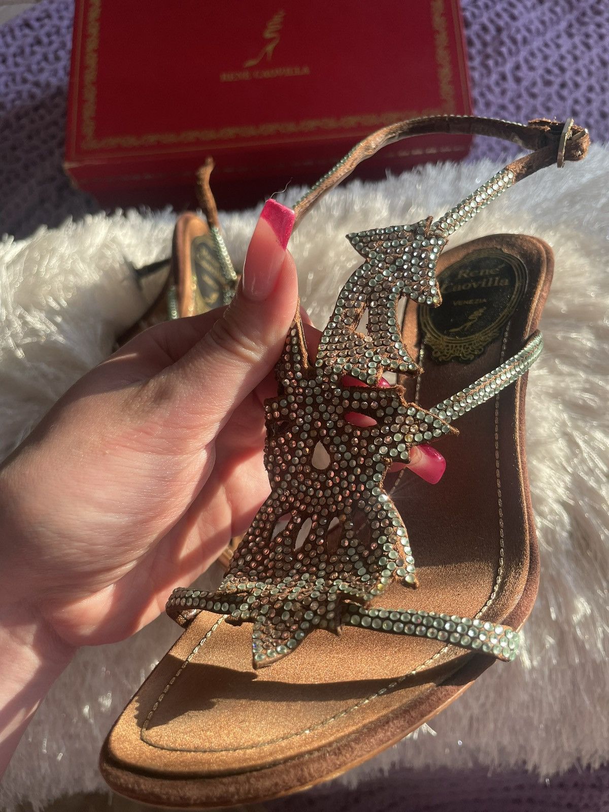 Rene Caovilla Rene Caovilla Heels Size US 4.5 / IT 34.5 - 4 Thumbnail
