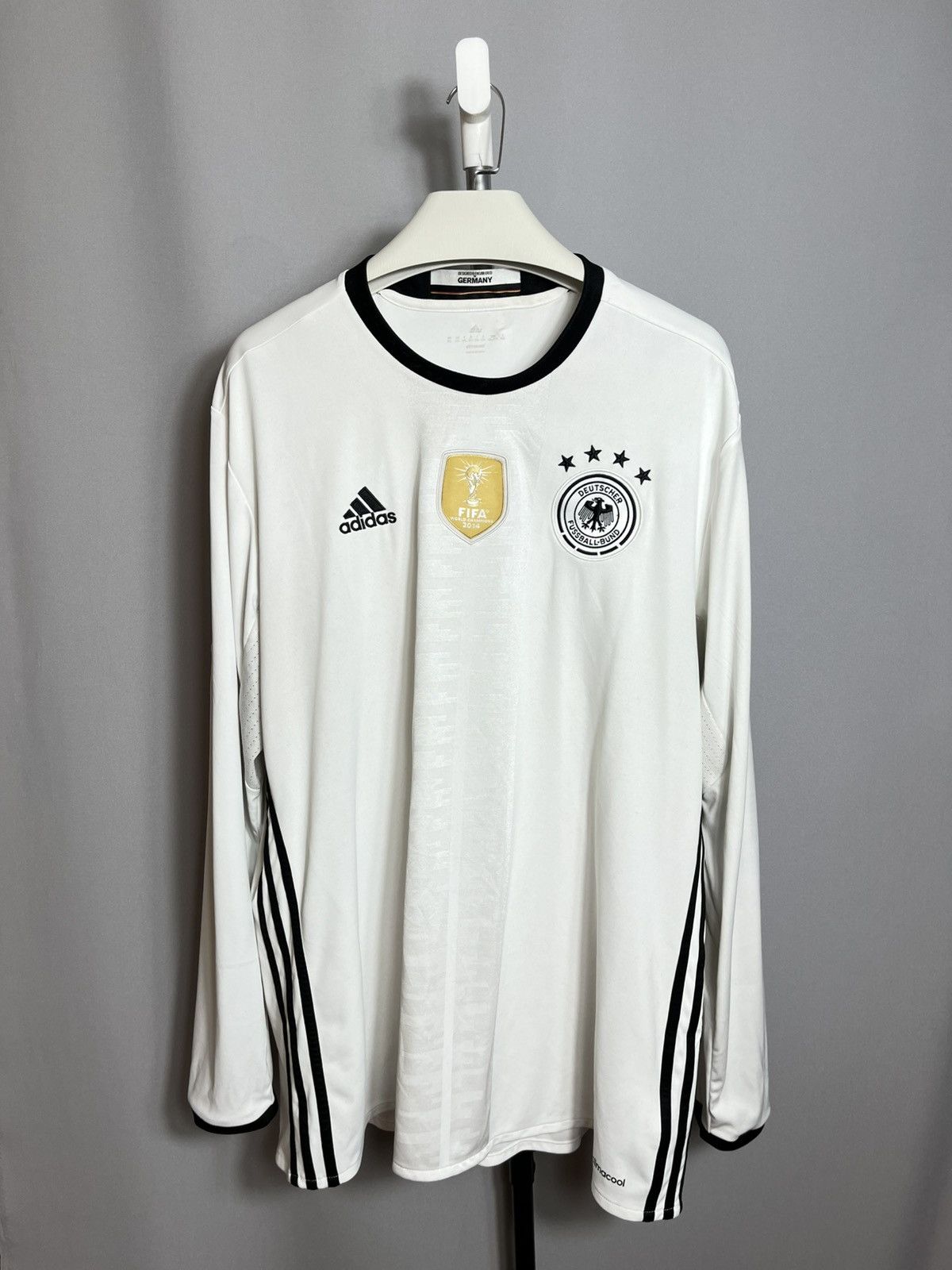Adidas adidas germany 2014 fifa world champion t-shirt long sleeve Size US XXL / EU 58 / 5 - 1 Thumbnail