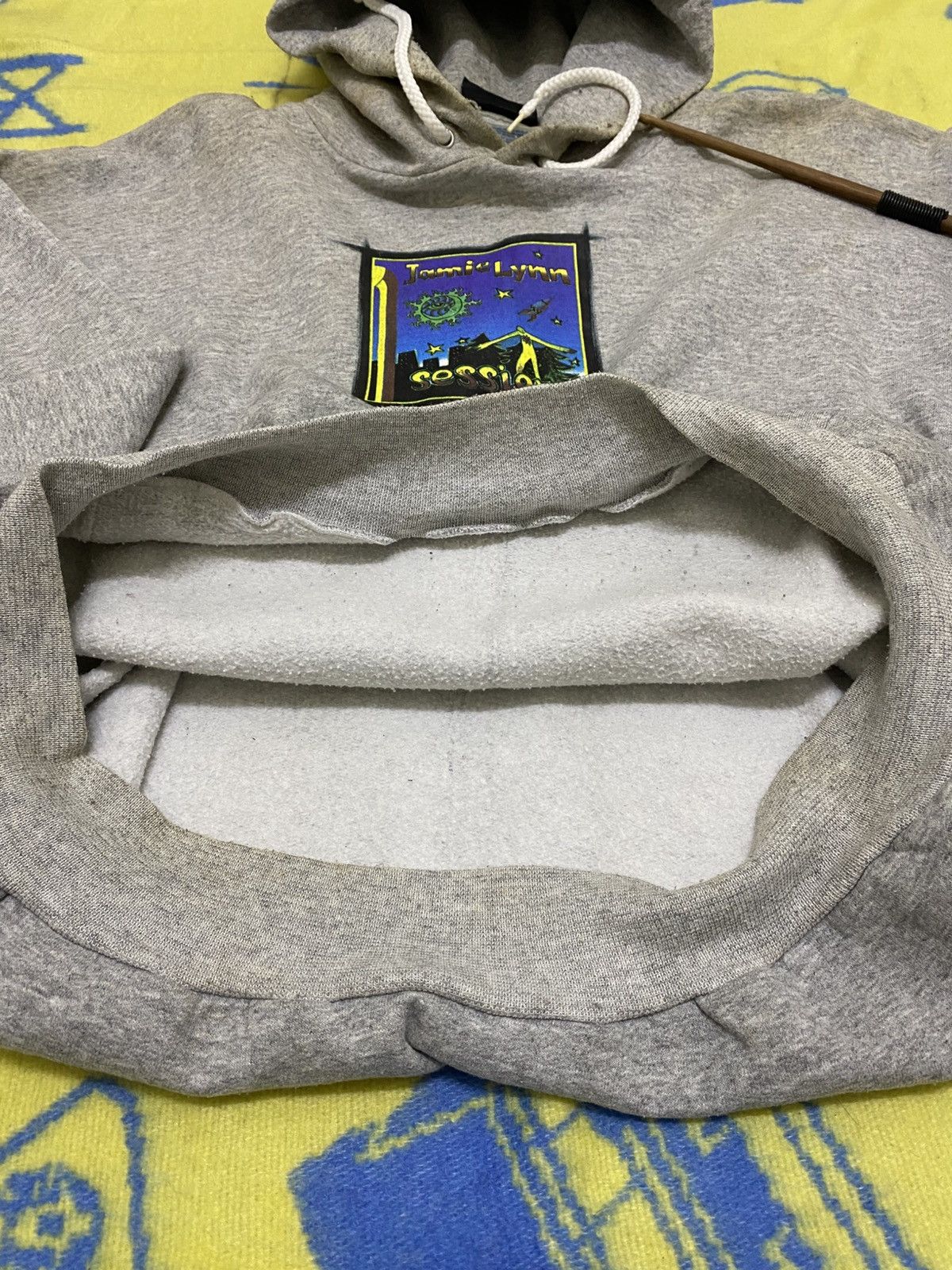 Sessions × Vintage Vintage SESSIONS Streetwear X JAMIE LYNN Hoodie Size US L / EU 52-54 / 3 - 9 Thumbnail