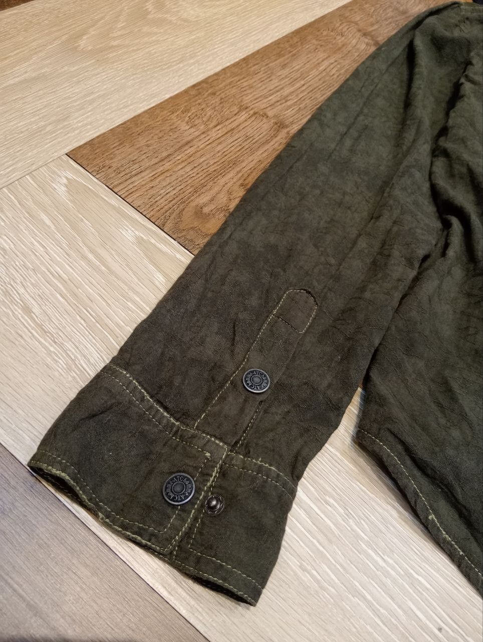 In The Attic IN THE ATTIC HOMME JAPAN 2 WAY BUTTON SHIRT Size US L / EU 52-54 / 3 - 11 Thumbnail