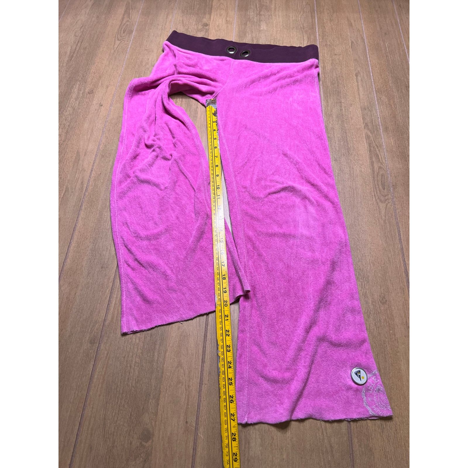 Victoria's Secret Y2K Victoria’s Secret Pink Sz Small Wide Leg Baggy pants Size 30" / US 8 / IT 44 - 8 Thumbnail